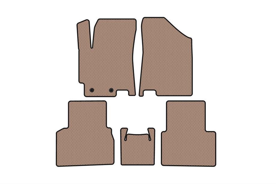 JAC J7 2018– Gummimåtter Carsuit (Beige) Image