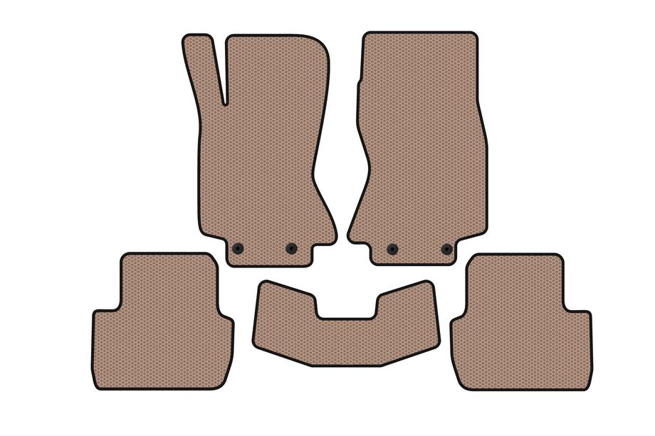 Jaguar S-Type 1999–2008 Gummimåtter Carsuit (Beige) Image