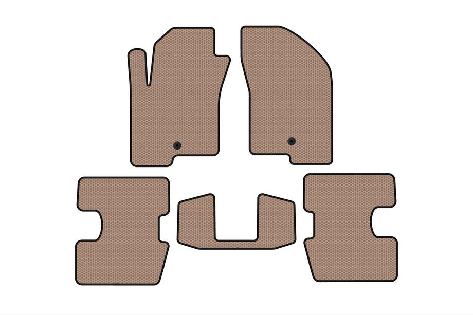 Jeep Patriot 2007–2016 Gummimåtter Carsuit (Beige) Image