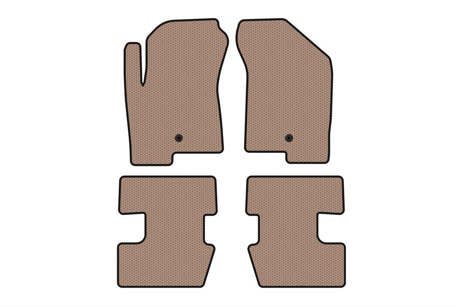 Jeep Compass 2006–2016 Gummimåtter Carsuit (2011-2016, beige) Image