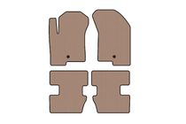 Jeep Compass 2006–2016 Gummimåtter Carsuit (2006-2011, Beige) foto 1