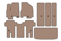 Kia Carnival 2014–2020 Gummimåtter Carsuit (komplet kabinesæt, beige) foto 1