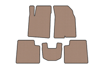 Kia Opirus 2003–2010 Gummimåtter Carsuit (Beige) foto 1