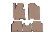 Kia Forte 2008–2024 Gummimåtter til kabinen Carsuit (2012-2016, beige) foto 1