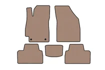 Daewoo Nubira 1997–1999 Gummimåtter Carsuit (SD, beige) foto 1