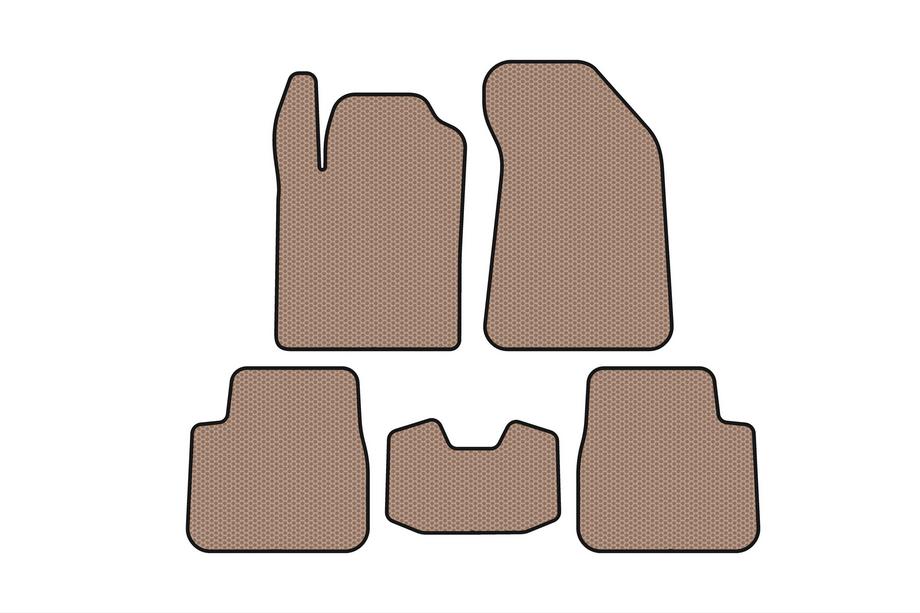 Lancia Delta 2008–2014 Gummimåtter Carsuit (Beige) Foto 1
