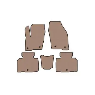Gummimåtter Carsuit (Beige)
