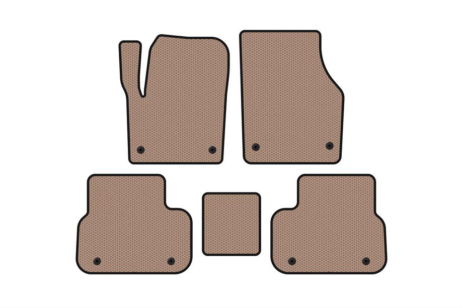 Land Rover Discovery Sport 2014– Gummimåtter Carsuit (2014-2019, 2 rækker, beige) Image