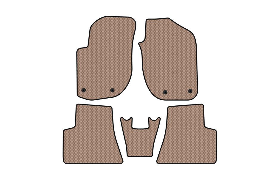 Land Rover Freelander I 1997–2006 Gummimåtter Carsuit (Beige) Image