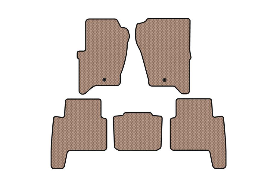 Range Rover Sport 2005–2013 Gummimåtter Carsuit (2005-2009, beige) Foto 1