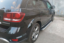 Fiat Freemont 2011–2016 Sidetrin Fullmond (2 stk., aluminium) foto 5