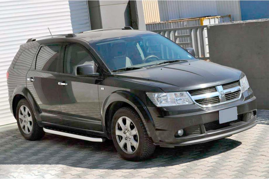 Fiat Freemont 2011–2016 Sidetrin Fullmond (2 stk., aluminium) Image