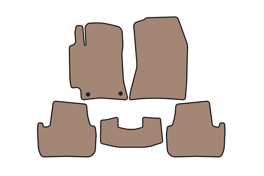 Lexus IS 1998–2005 Gummimåtter Carsuit (Beige) Image