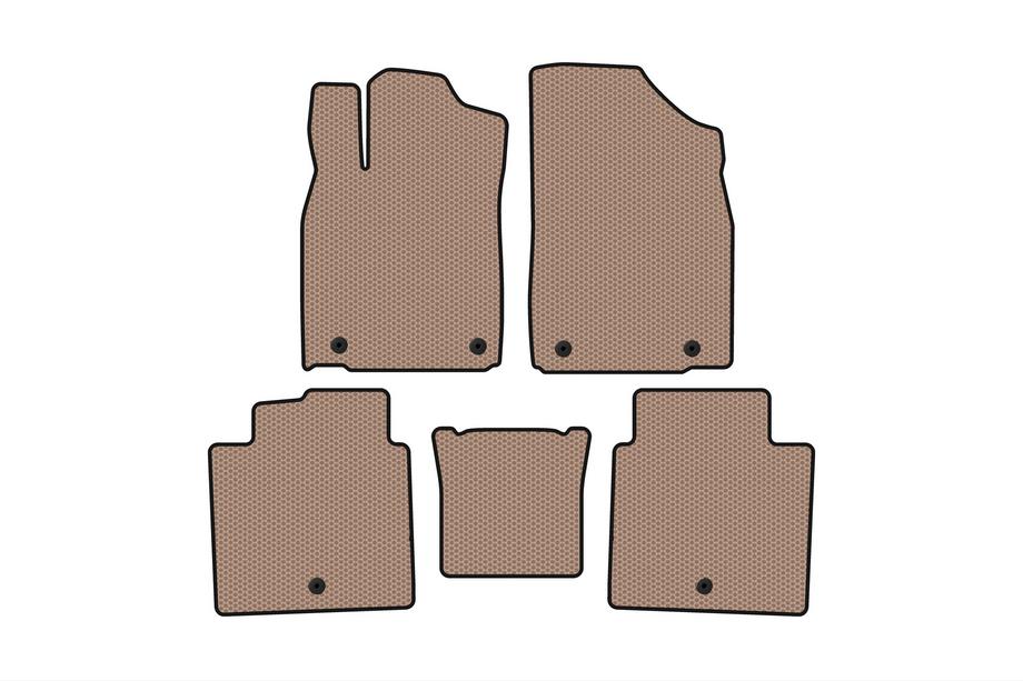 Lexus ES 2012–2018 Gummimåtter Carsuit (2012-2015, SD, beige) Image