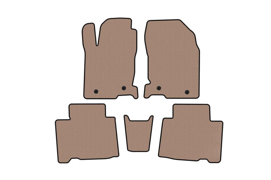 Lexus NX 2014–2021 Gummimåtter Carsuit (Beige) Image