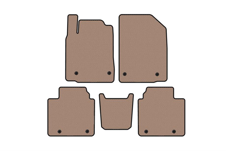 Lexus ES 2006–2011 Gummimåtter Carsuit (Beige) Image