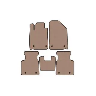 Gummimåtter Carsuit (Beige)