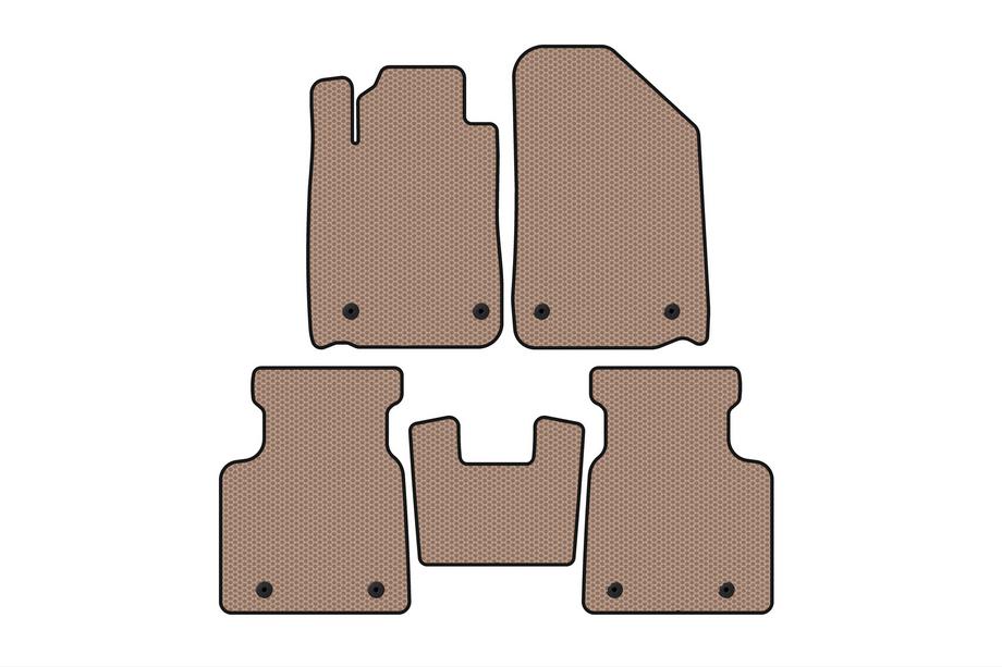 Lexus ES 2001–2006 Gummimåtter Carsuit (Beige) Image