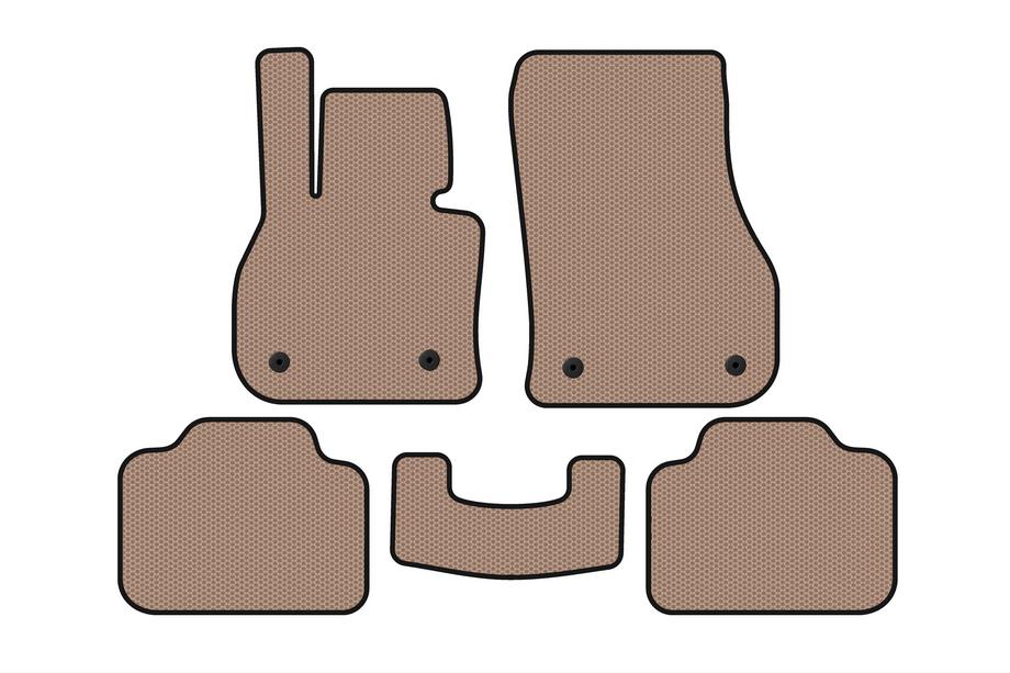 Mini Countryman F60 2017–2023 Gummimåtter Carsuit (Beige) Foto 1