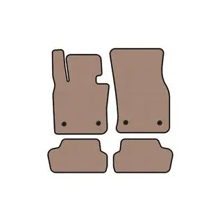 Gummimåtter Carsuit (til F56, beige) foto 1