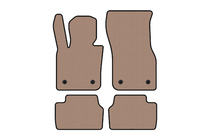 Mini Cooper F55/56/57 2014–2023 Carsuit gummimåtter (til F55, 5-dørs, beige) foto 1