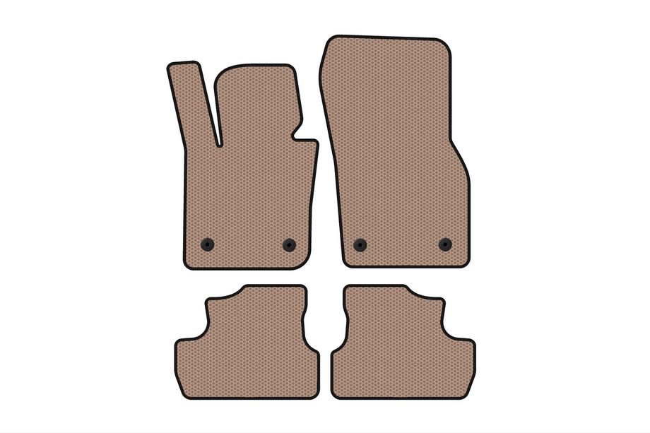 Mini Cooper F55/56/57 2014–2023 Gummimåtter Carsuit (til S F56, beige) Image