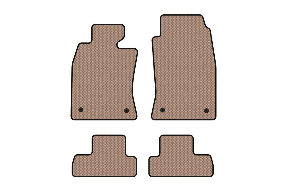 Mini Cooper R50/52/53 2000–2006 Gummimåtter Carsuit (til R50, beige) Image