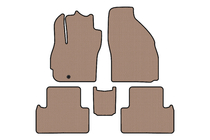 Mazda 5 2005–2009 Gummimåtter Carsuit (2 rækker, 7-personers, beige) foto 1