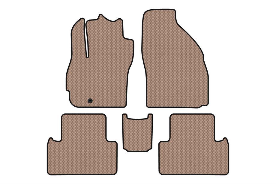 Mazda 5 2005–2009 Gummimåtter Carsuit (2 rækker, 7-personers, beige) Image