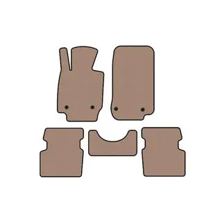 Gummimåtter Carsuit (2015-2018, firehjulstræk, beige) foto 1