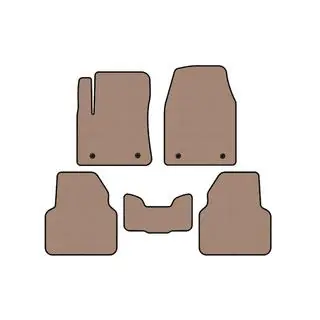 Gummimåtter Carsuit (HB, beige)