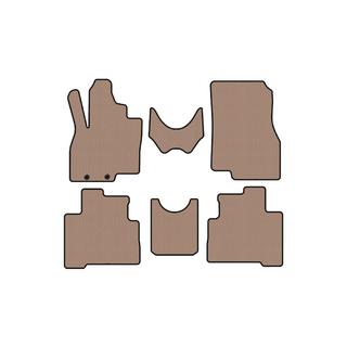 Gummimåtter Carsuit (2 rækker, beige) Mitsubishi Grandis 2003–2011 foto 1