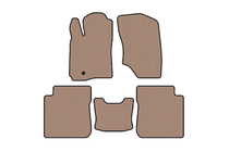 Mitsubishi Outlander 2001–2006 Gummimåtter Carsuit (Beige) foto 1