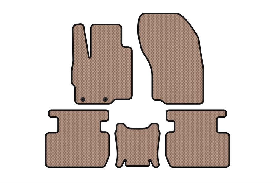Mitsubishi Outlander 2021– Gummimåtter Carsuit (Beige) Image