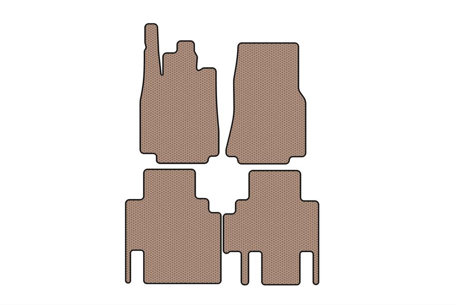 Mercedes Vaneo W414 2001–2005 Gummimåtter Carsuit (Beige) Foto 1