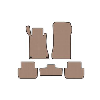 Gummimåtter Carsuit (Coupé, beige) Mercedes CLK W209 2002–2010 foto 1