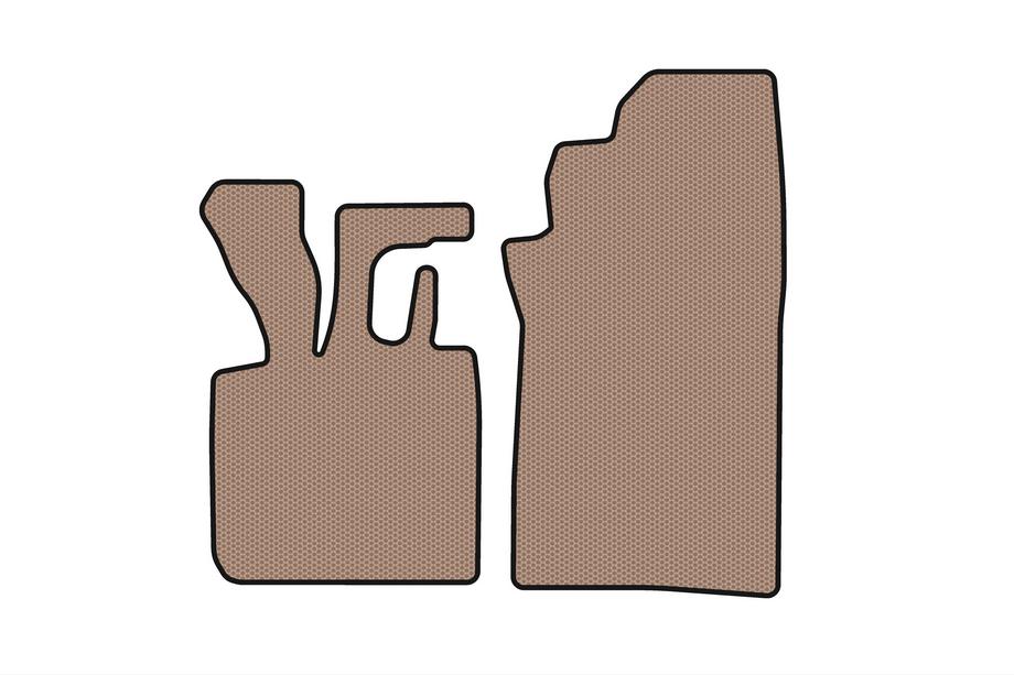 Smart 1998–2007 Gummimåtter Carsuit (1998-2003, Cabriolet, beige) Foto 1