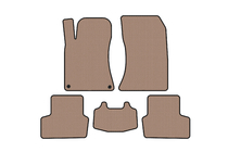 Mercedes CLA C117 2013–2019 Gummimåtter Carsuit (SD, beige) foto 1