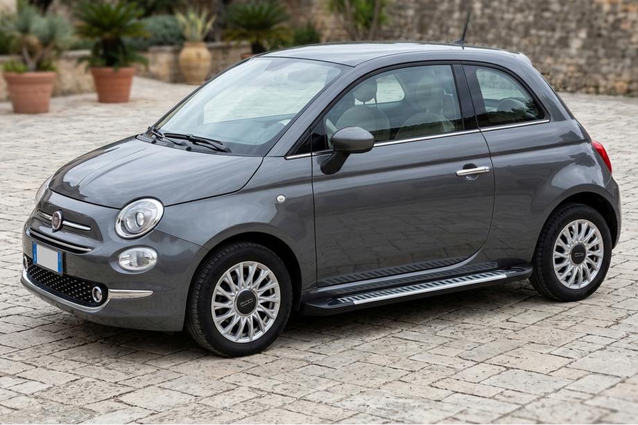 Fiat 500/500L 2013–2022 Sidetrin Line (2 stk., aluminium) Image