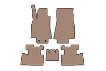 Mercedes A-class W169 2004–2012 Gummimåtter Carsuit (2004-2008, HB, 5-dørs, beige) foto 1