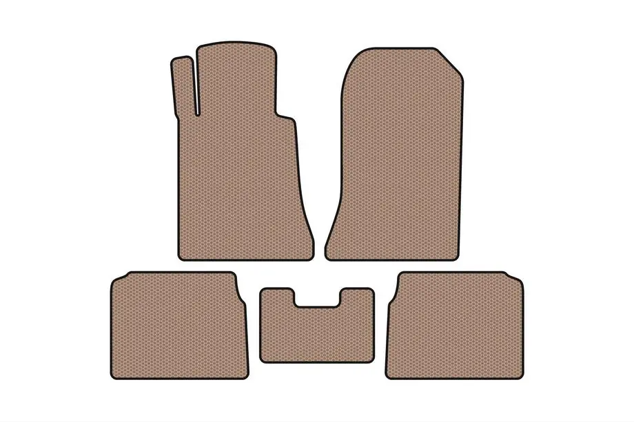 Mercedes E-klasse W124 1984–1997 Gummimåtter Carsuit (SD, beige) Image