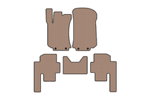 Mercedes R-klasse W251 2005–2017 Gummimåtter Carsuit (2 rækker, beige) foto 1