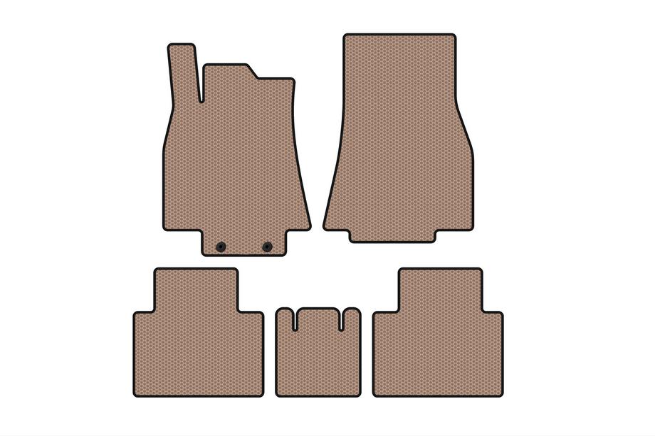 Mercedes B-class W245 2005–2011 Gummimåtter Carsuit (Beige) Image