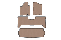 Nissan Armada 2003–2015 Carsuit gummimåtter til kabine (3 rækker, 2003-2008, beige) foto 1