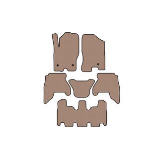 Gummimåtter Carsuit V1 (3 rækker, beige, 2010-2014) foto 1