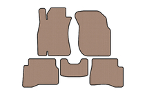 Nissan Almera N16 2000–2006 Gummimåtter Carsuit (SD, beige) foto 1