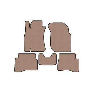 Gummimåtter Carsuit (SD, beige) Nissan Almera N16 2000–2006 foto 1