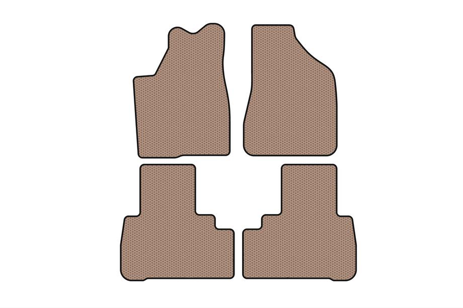 Nissan Murano 2002–2008 Gummimåtter Carsuit (Beige) Image