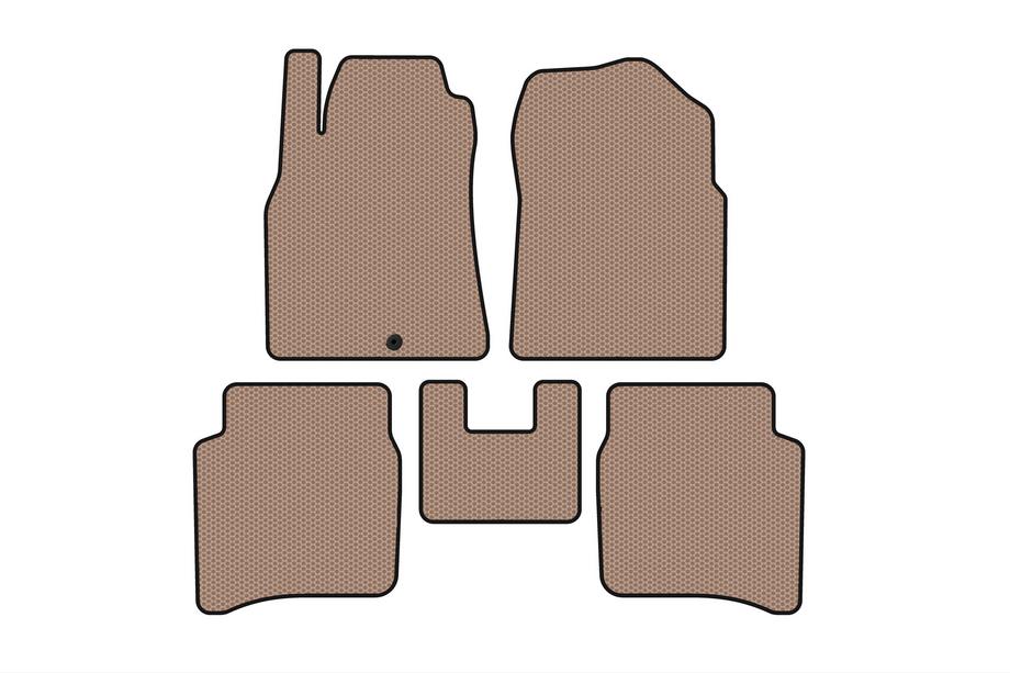 Nissan Primera P12 2002–2007 Gummimåtter Carsuit (SD, beige) Image