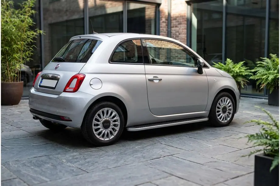 Fiat 500/500L 2013–2022 Sidetrin Tayga Grey (2 stk., aluminium) Image